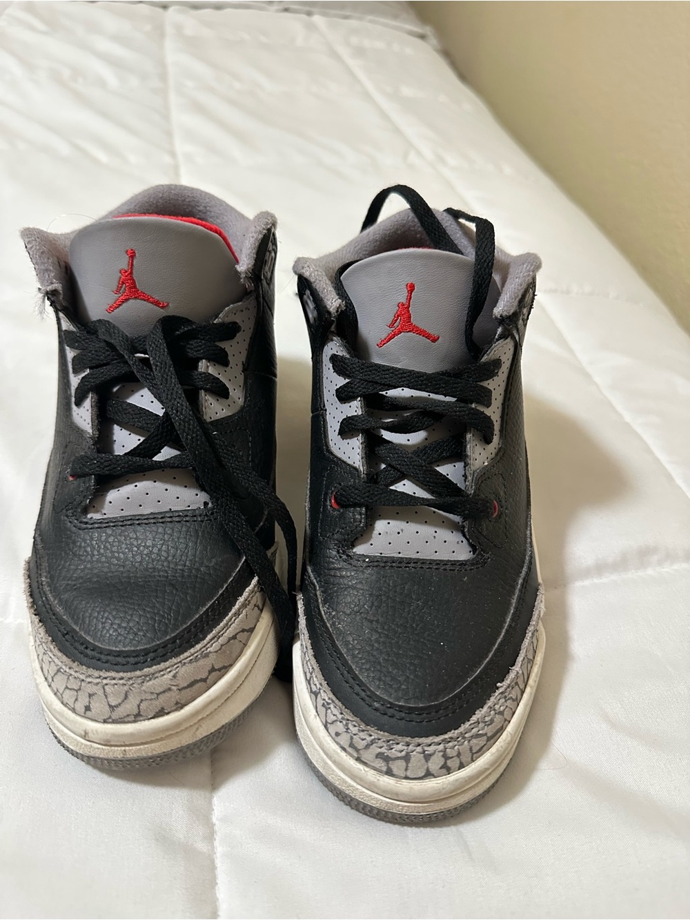 Jordan Nike Kids Black and Gray Basketball Sneakers